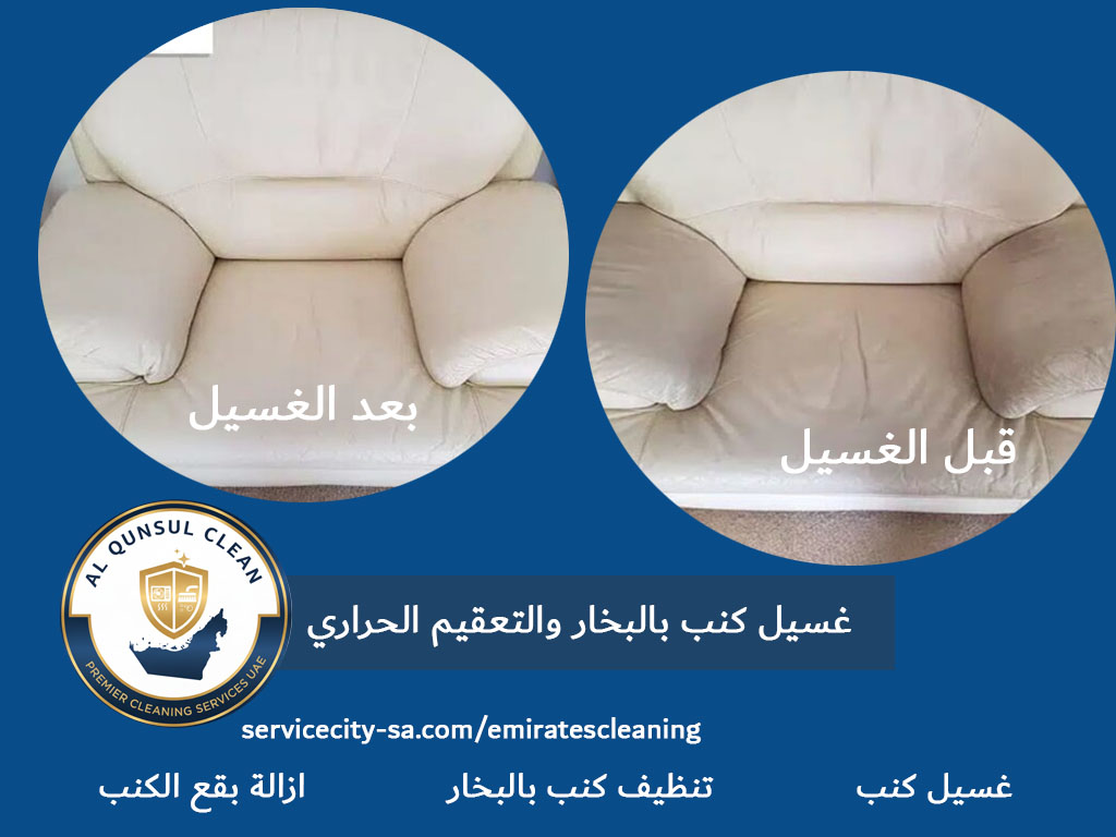 غسيل كنب بالبخار والتعقيم الحراري