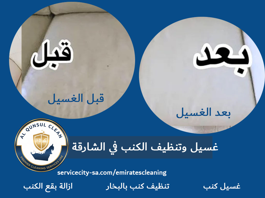 غسيل وتنظيف الكنب في الشارقة