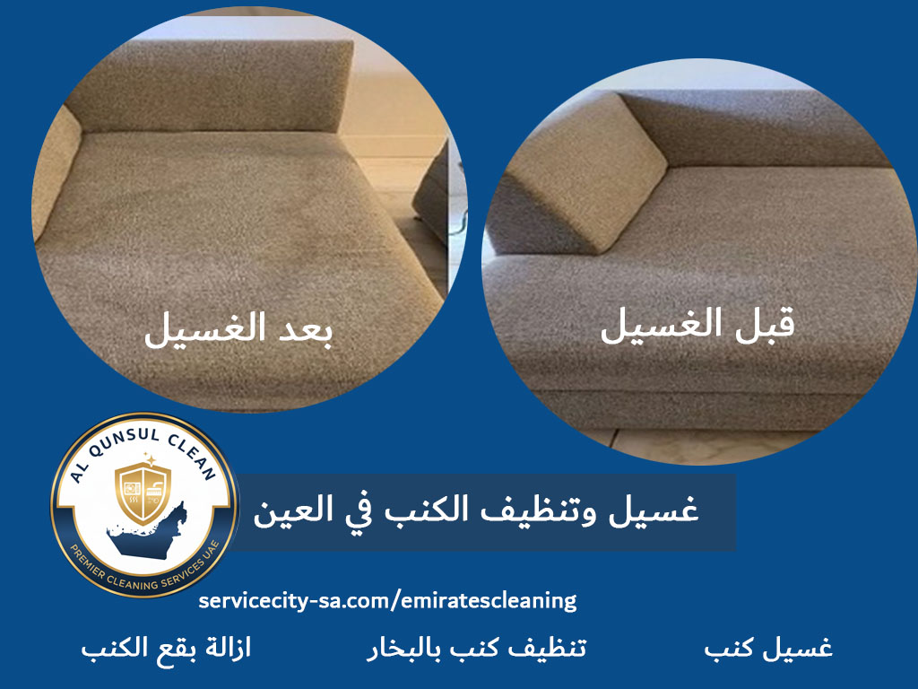 غسيل وتنظيف الكنب في العين