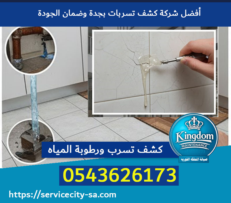 أفضل شركة كشف تسربات بجدة وضمان الجودة